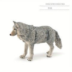 Children's Wolf Model Craft Toy, Science Education, Desktop Display