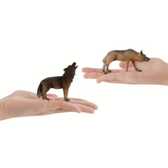 Children's Wolf Model Craft Toy, Science Education, Desktop Display