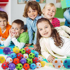 10 Pcs Mini Soccer Ball Fidget Spinners - Party Favors for Kids