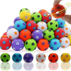 10 Pcs Mini Soccer Ball Fidget Spinners - Party Favors for Kids