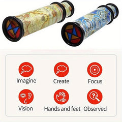 Magic Kaleidoscope Toy with Rotating Design
