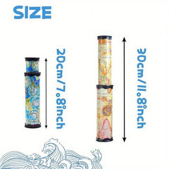 Magic Kaleidoscope Toy with Rotating Design