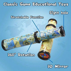 Magic Kaleidoscope Toy with Rotating Design