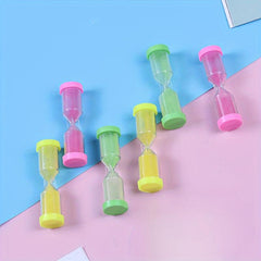 4pcs Mini Small Hourglass Nostalgic Toy Timer Desktop Decoration Small Ornament
