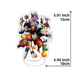15 cm Anime Standing Figures Toys Collectibles 2D Stand Plated Figure Toy