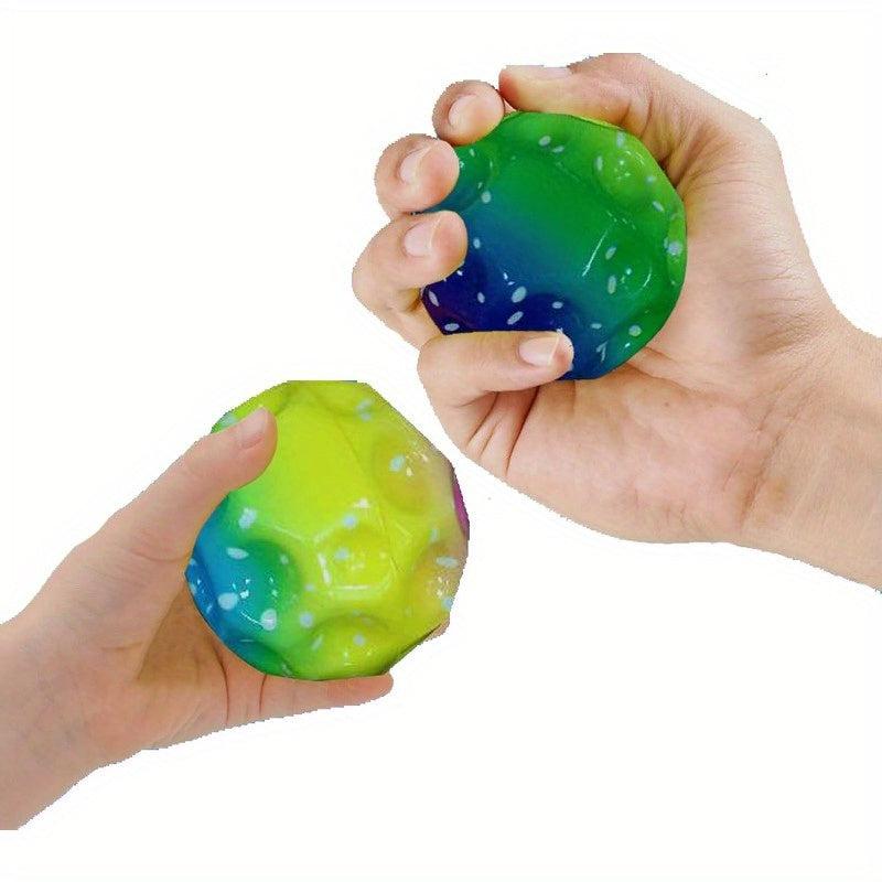 High Bouncing Space Ball with ''Peng'' Sound Pop Toy