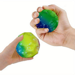 High Bouncing Space Ball with ''Peng'' Sound Pop Toy