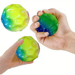 High Bouncing Space Ball with ''Peng'' Sound Pop Toy