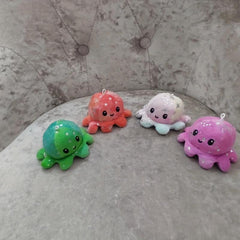 Double Sided Octopus Plush Toy Doll Pendant Set