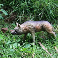 8pcs Wolf Toy Figurines Set Wolf Animals Figures Wolf Family
