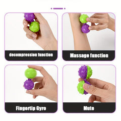 3D Printing Fidget Massage Ball Radish Stress Relief Sensory Toys