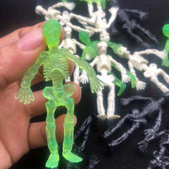 Halloween Mini Skeleton Decoration Prop Toy