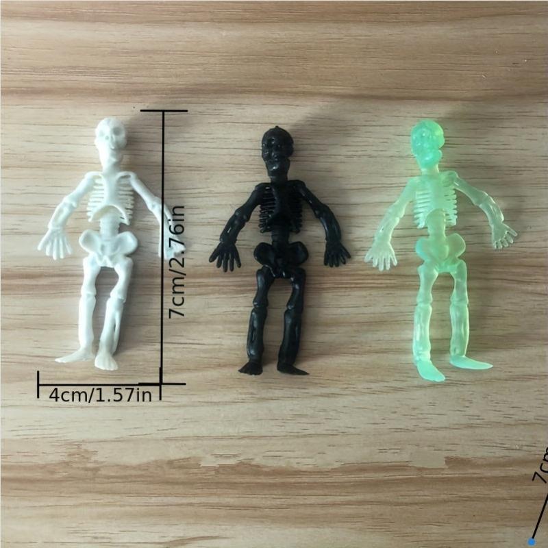 Halloween Mini Skeleton Decoration Prop Toy