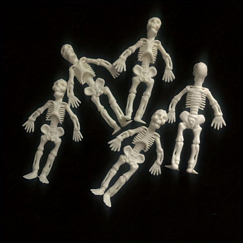 Halloween Mini Skeleton Decoration Prop Toy