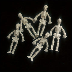 Halloween Mini Skeleton Decoration Prop Toy