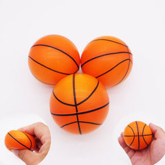 12pcs PU Sponge Balls Mini Basketball Soft Foam Ball