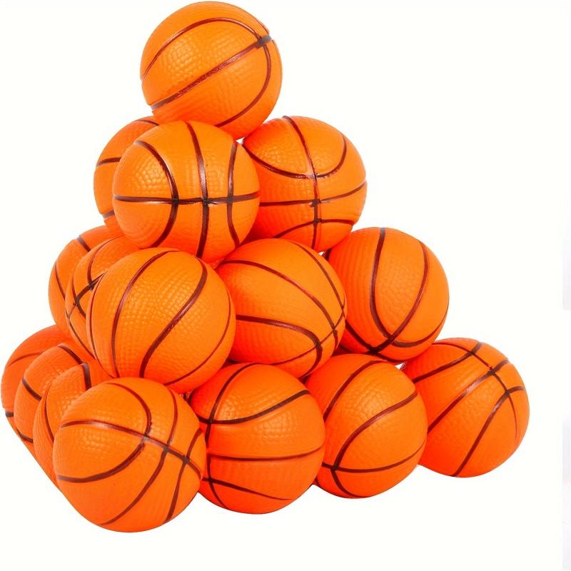 12pcs PU Sponge Balls Mini Basketball Soft Foam Ball