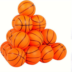 12pcs PU Sponge Balls Mini Basketball Soft Foam Ball
