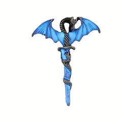 Dragon Sword Wing Pendant Necklace
