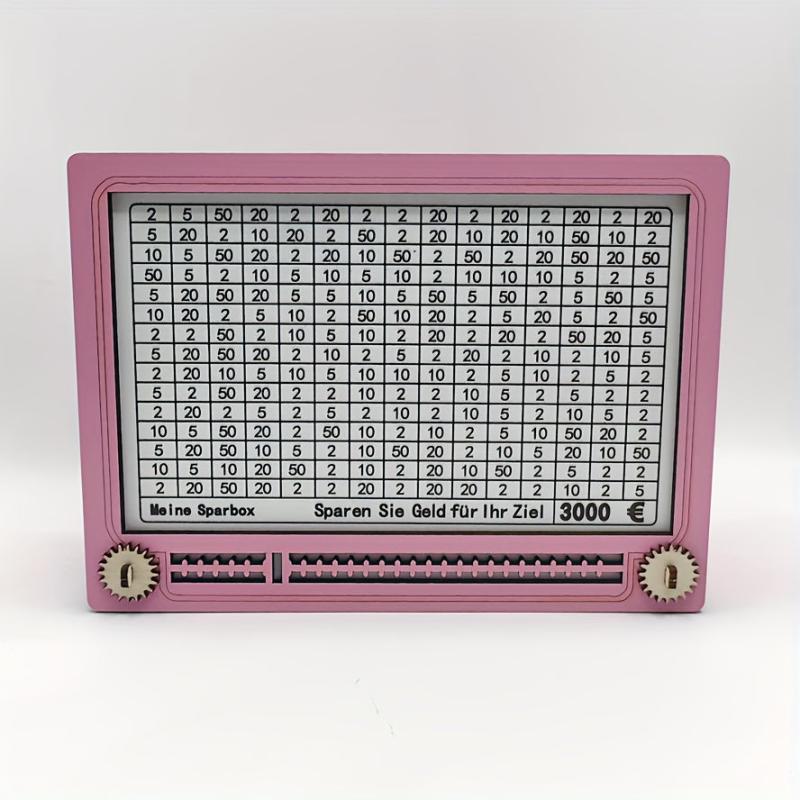 Pink Piggy Bank Halloween Christmas Gift Erasable Rewritable Piggy Bank