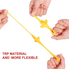 Slingshot Shooting Chicken Toy Flying Chicken Elastic Toy