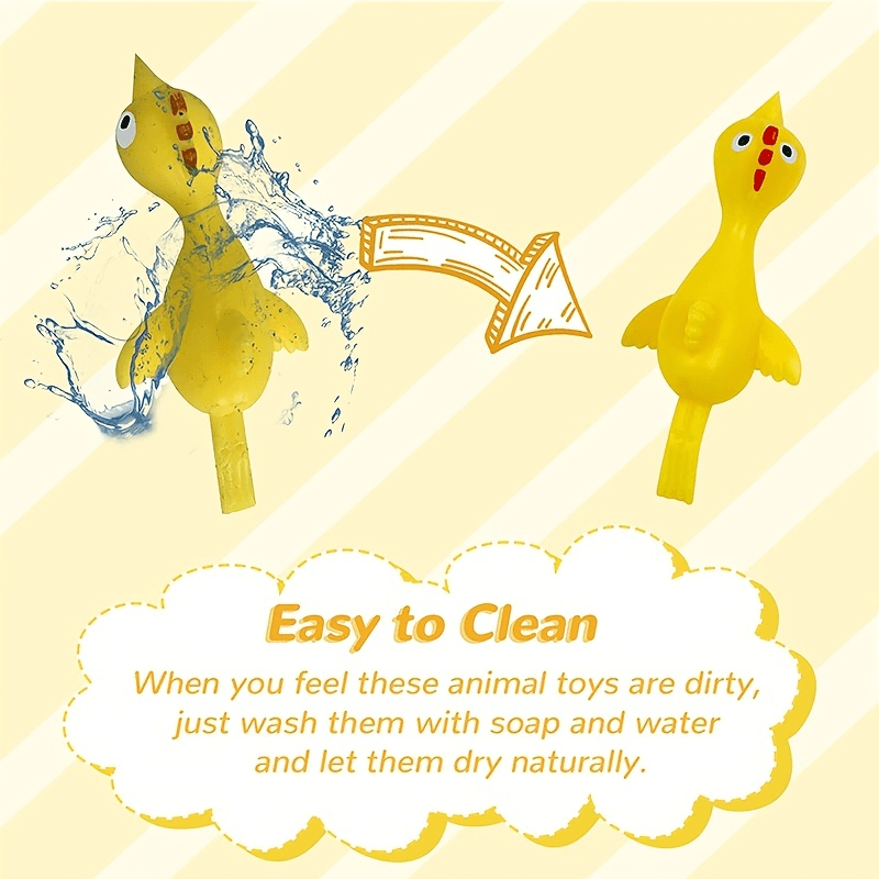 Slingshot Shooting Chicken Toy Flying Chicken Elastic Toy