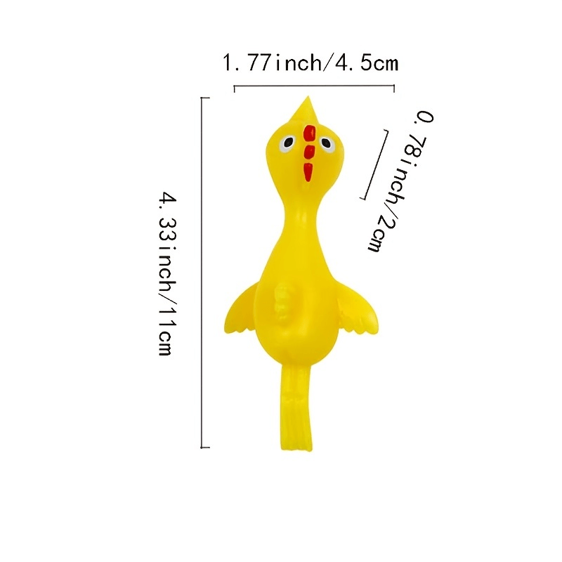 Slingshot Shooting Chicken Toy Flying Chicken Elastic Toy