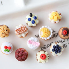 11pcs Realistic Resin Jewelry Accessories for DIY Crafting