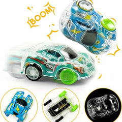 Random Color Mini Pull Back Cars & Airplanes Cartoon Inertial Toys for Boys