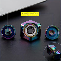 Decompression Spinning Top Dice Cube Anti Anxiety Fingertip Toy