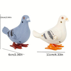 Clockwork Pigeon Bouncing Simulation Animal Toy Gift