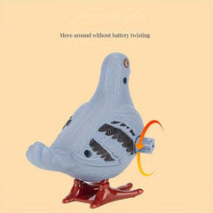 Clockwork Pigeon Bouncing Simulation Animal Toy Gift