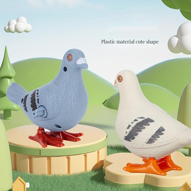Clockwork Pigeon Bouncing Simulation Animal Toy Gift