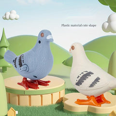 Clockwork Pigeon Bouncing Simulation Animal Toy Gift