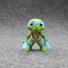 4pcs Weapon Turtle Doll Figure Car Interior Ornament Gift