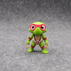 4pcs Weapon Turtle Doll Figure Car Interior Ornament Gift
