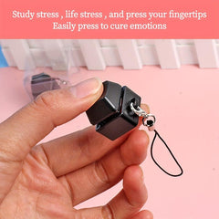 Fidget Toy Keychain LED Light Up 7 Modes Stress Relief Artifact