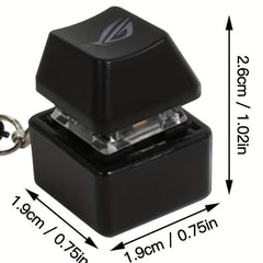 Fidget Toy Keychain LED Light Up 7 Modes Stress Relief Artifact