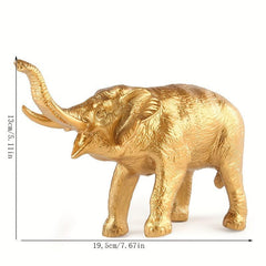 Metallic Plastic Wild Animal Figurine Set Tiger Lion Elephant Giraffe