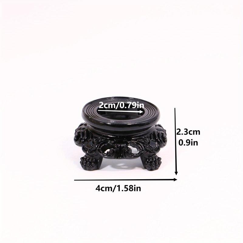 Crystal Ball Base Carving Style Display Stand Decorative Pedestal