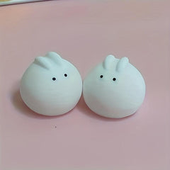 Cute Yellow Chicken & Pink Rabbit Squeeze Toy Set
