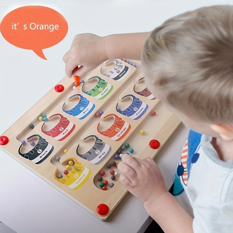 Montessori Magnetic Puzzle Toddler Learning Toy for Boys Girls