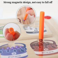Montessori Magnetic Puzzle Toddler Learning Toy for Boys Girls