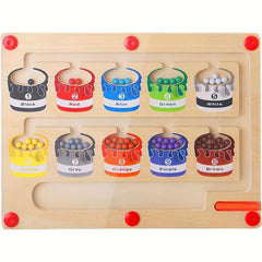 Montessori Magnetic Puzzle Toddler Learning Toy for Boys Girls