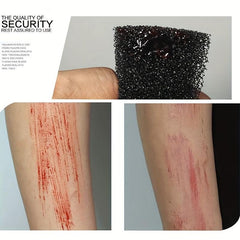 Halloween Makeup Sponge - Xmas Blood Scar Stubble Effects