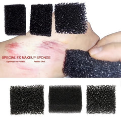 Halloween Makeup Sponge - Xmas Blood Scar Stubble Effects