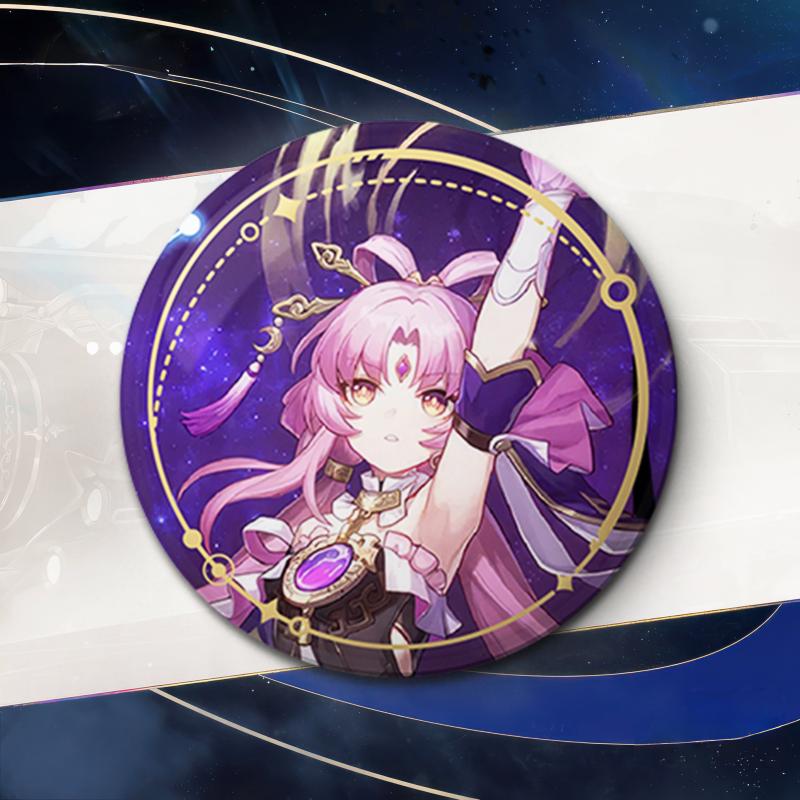 Anime Flash Badge Collection Badge Tinplate Animation Decorations