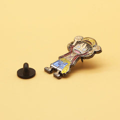 Anime Pirate Brooch Enamel Metal Backpack Pin