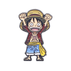 Anime Pirate Brooch Enamel Metal Backpack Pin