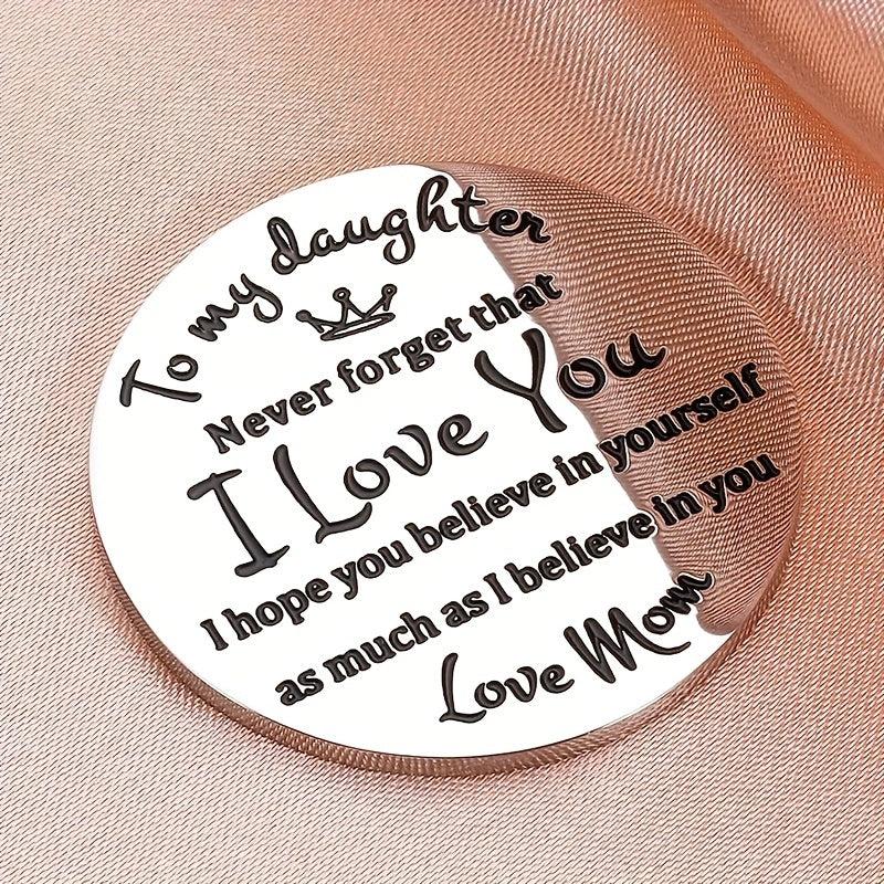 Pocket Hug Token I Love You For Daughter Graduation Back To School
